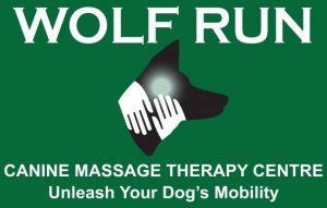 Wolf Run Canine Massage Therapy Logo