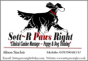 Alison Sinclair - Sett-r-Paws Massage