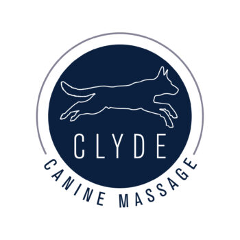 clyde canine massage logo clyde canine massage logo